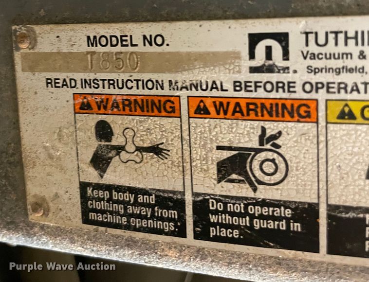 image for item MR9443 Tuthill T850  blower