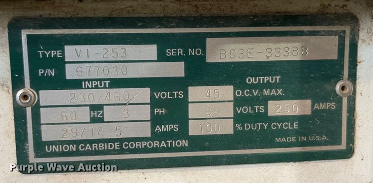 image for item MR9444 Linde MIG-35  welder