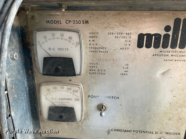 image for item MR9445 Miller CP-250 SM  welder