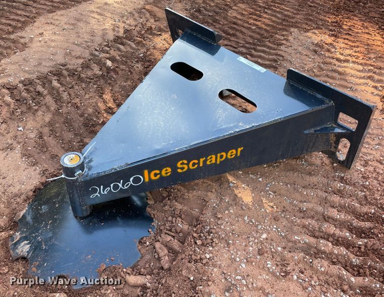 image for item MR9464 LandHonor  skid steer ice scraper