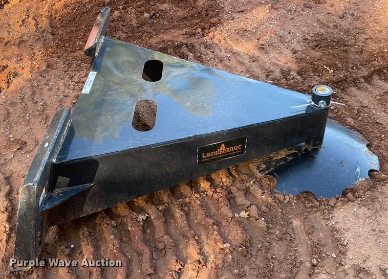 image for item MR9464 LandHonor  skid steer ice scraper