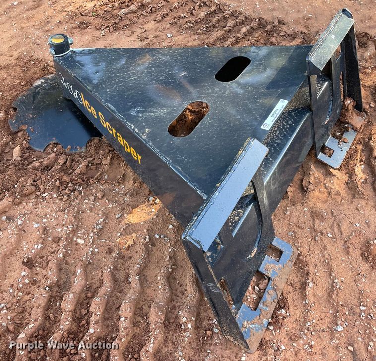 image for item MR9464 LandHonor  skid steer ice scraper