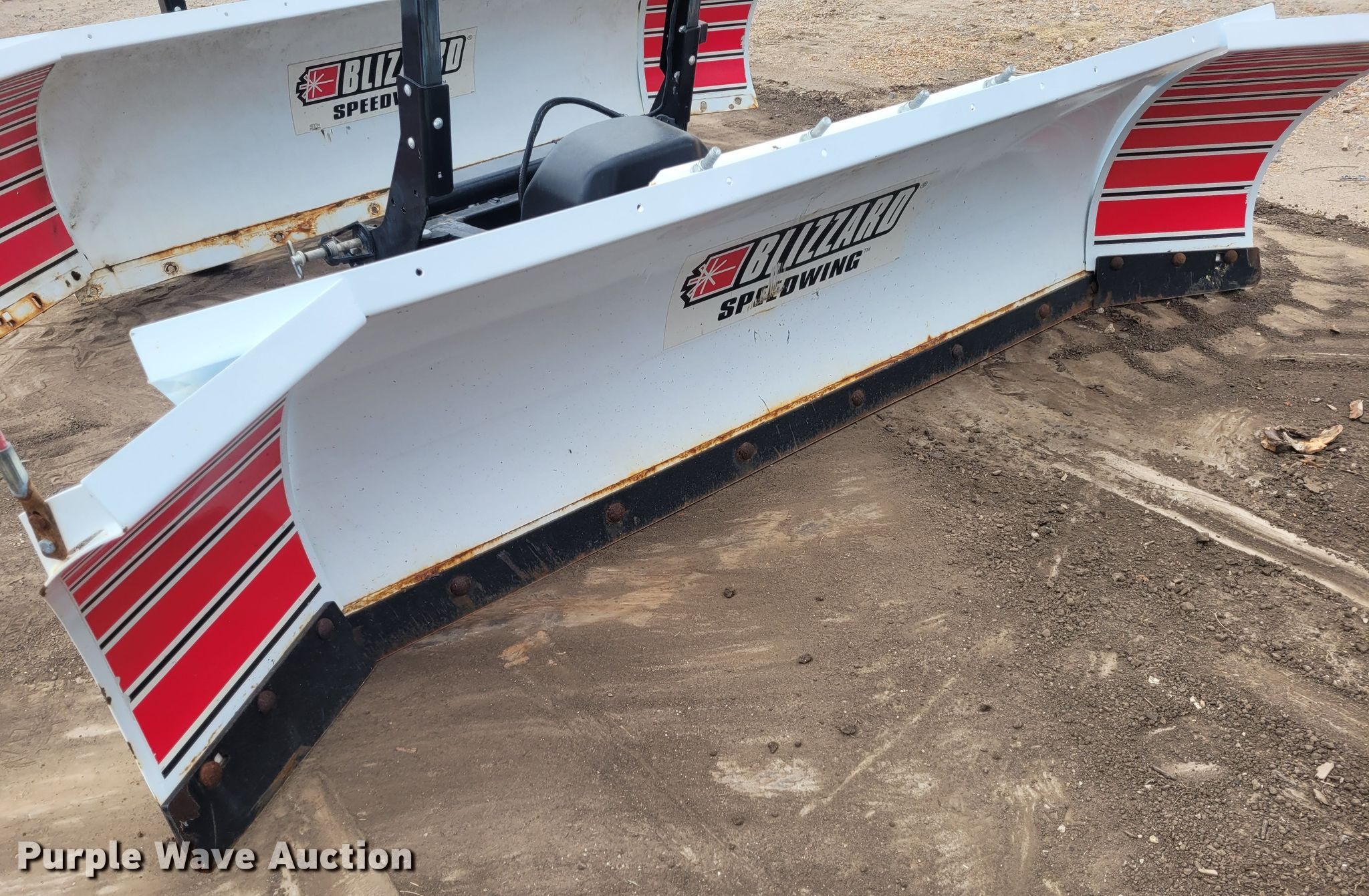 Blizzard Speedwing snow plow in Andover, KS Item FC9193 sold Purple