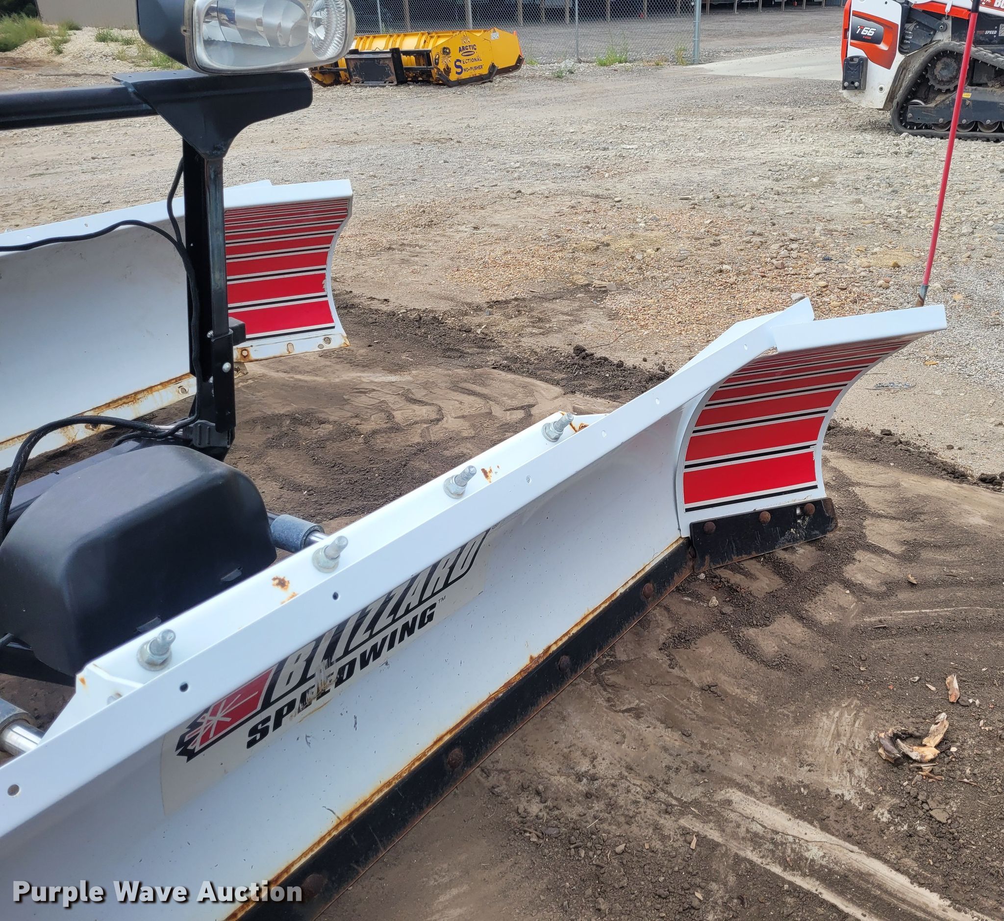Blizzard Speedwing snow plow in Andover, KS Item FC9193 sold Purple