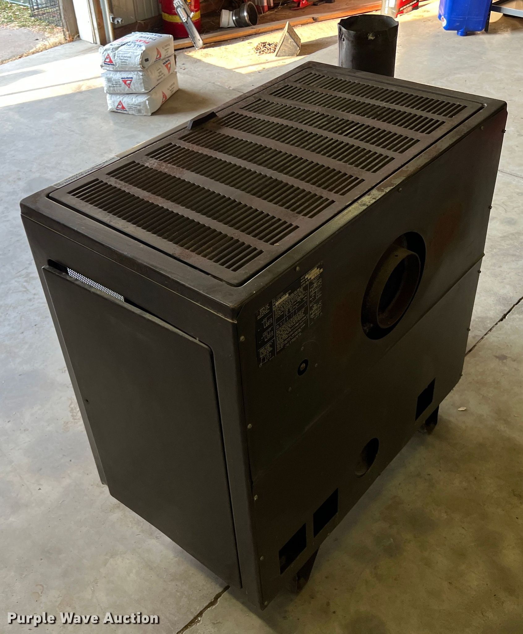 Ashley Automatic Heater Co. 7150-F heater in Adair, OK | Item HX9968 sold |  Purple Wave