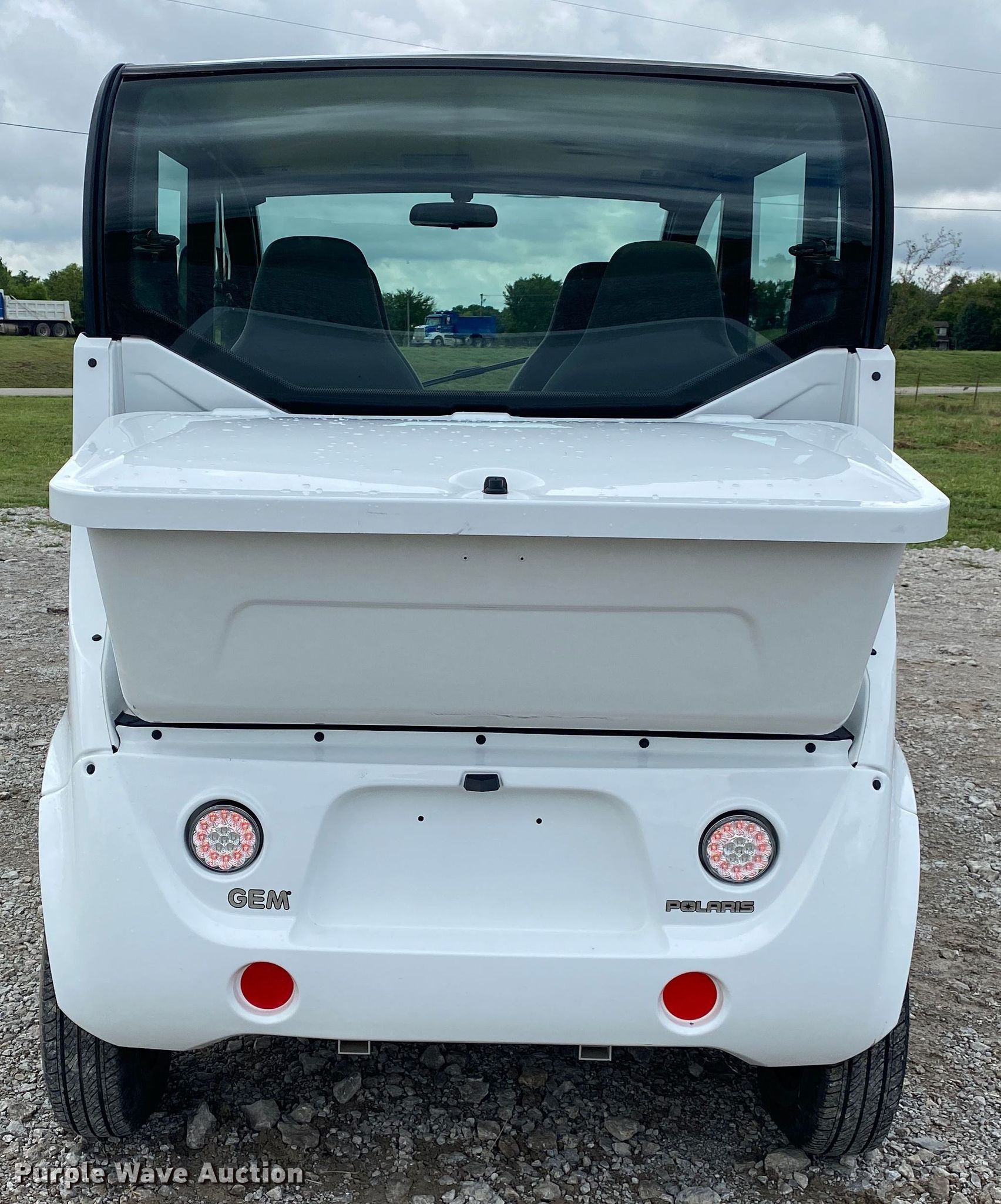 2018 Polaris Gem e4 electric vehicle in Collinsville, OK Item JW9445