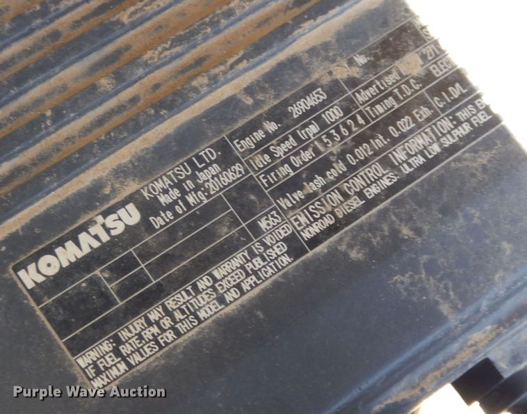 image for item DF8183 2016 Komatsu PC360LCi-11  excavator