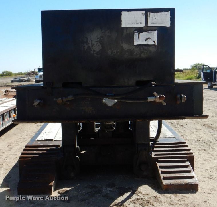 image for item DJ0823 2012 Kaufman  lowboy equipment trailer