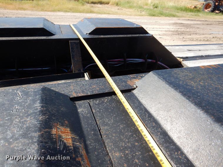 image for item DJ0823 2012 Kaufman  lowboy equipment trailer