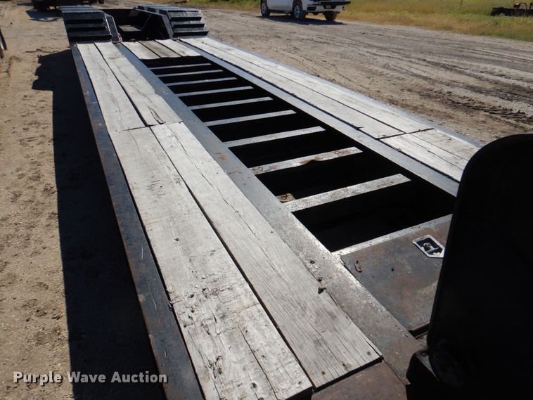 image for item DJ0823 2012 Kaufman  lowboy equipment trailer