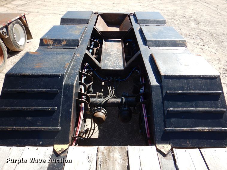 image for item DJ0823 2012 Kaufman  lowboy equipment trailer