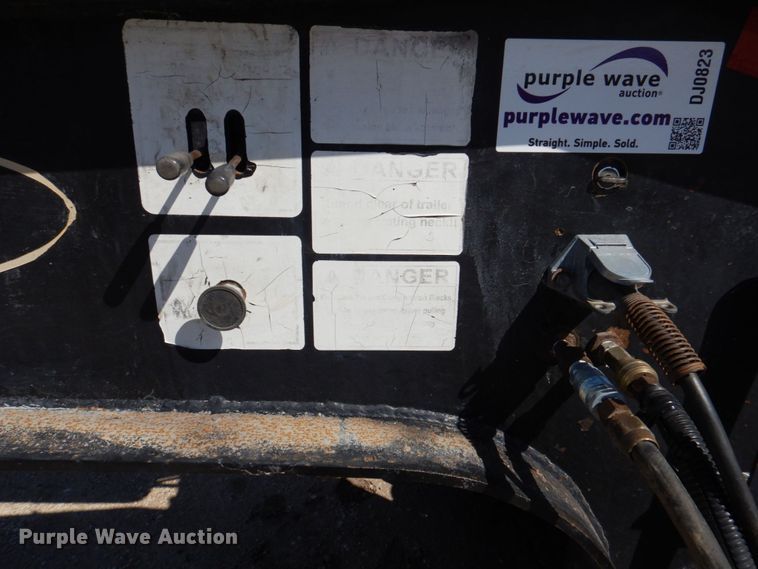 image for item DJ0823 2012 Kaufman  lowboy equipment trailer