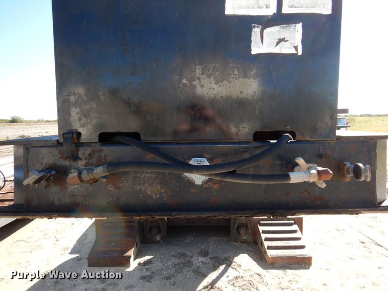 image for item DJ0823 2012 Kaufman  lowboy equipment trailer