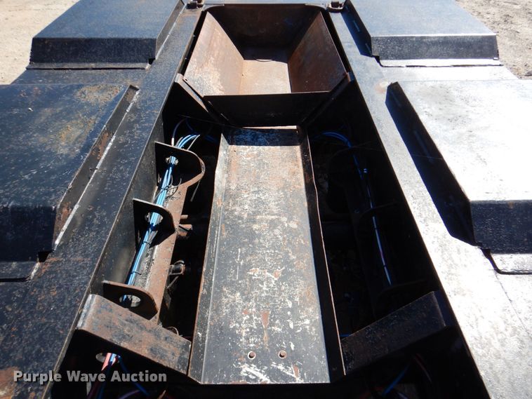 image for item DJ0823 2012 Kaufman  lowboy equipment trailer