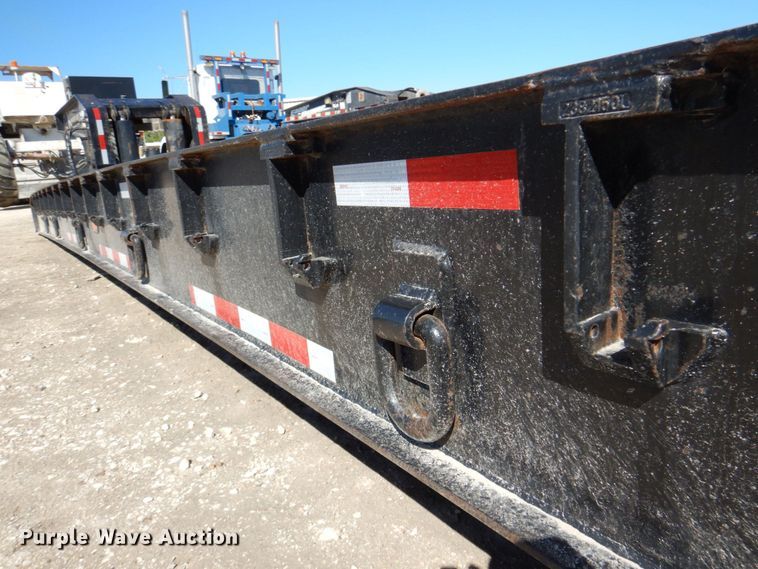 image for item DJ0823 2012 Kaufman  lowboy equipment trailer