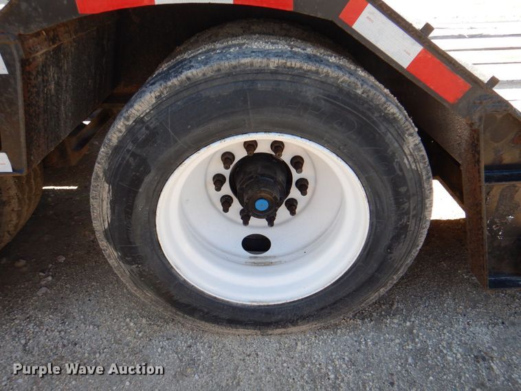 image for item DJ0823 2012 Kaufman  lowboy equipment trailer