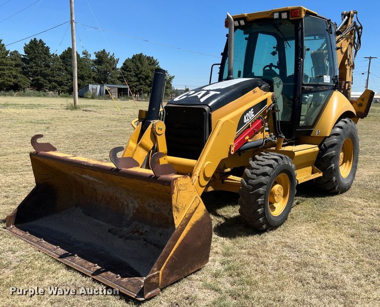 image for item DJ7699 2007 Caterpillar 420E  backhoe