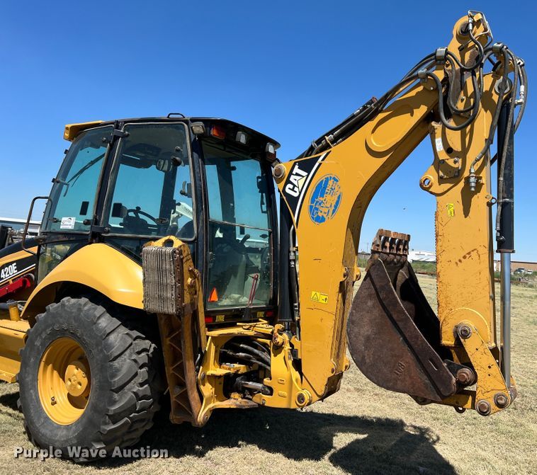 image for item DJ7699 2007 Caterpillar 420E  backhoe