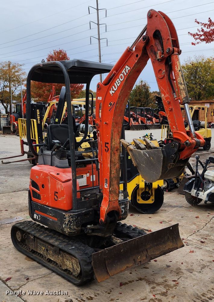 image for item DL6718 2014 Kubota U17  mini excavator