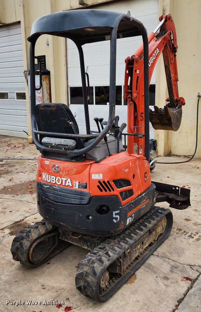 image for item DL6718 2014 Kubota U17  mini excavator