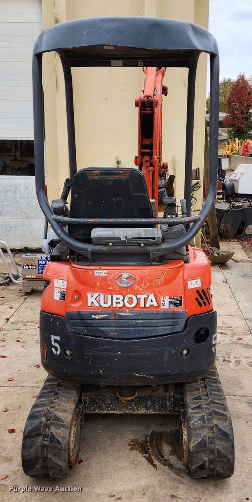 image for item DL6718 2014 Kubota U17  mini excavator