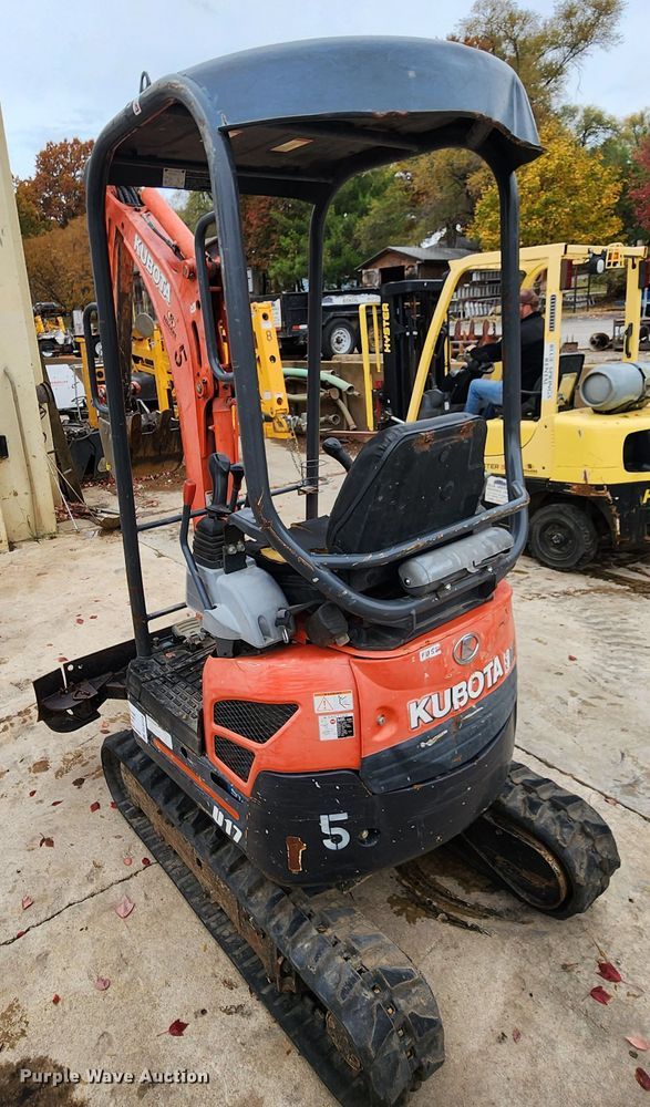 image for item DL6718 2014 Kubota U17  mini excavator