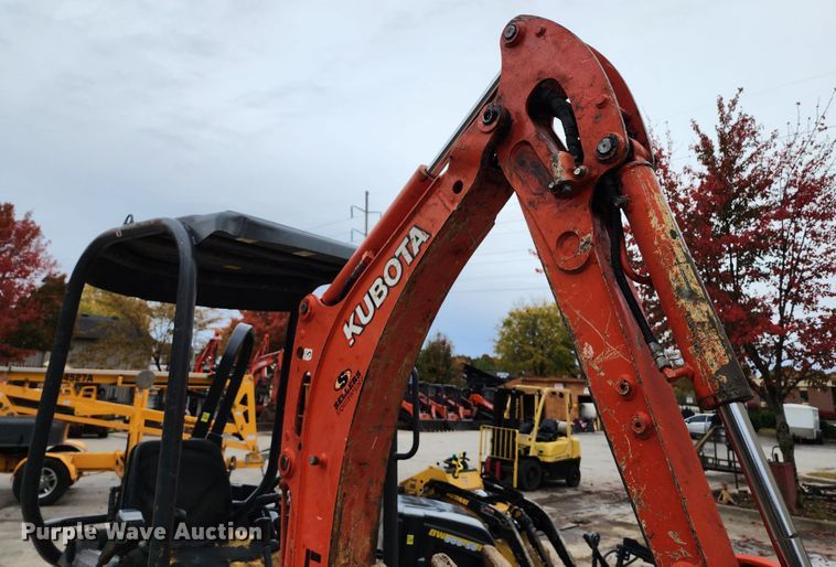 image for item DL6718 2014 Kubota U17  mini excavator