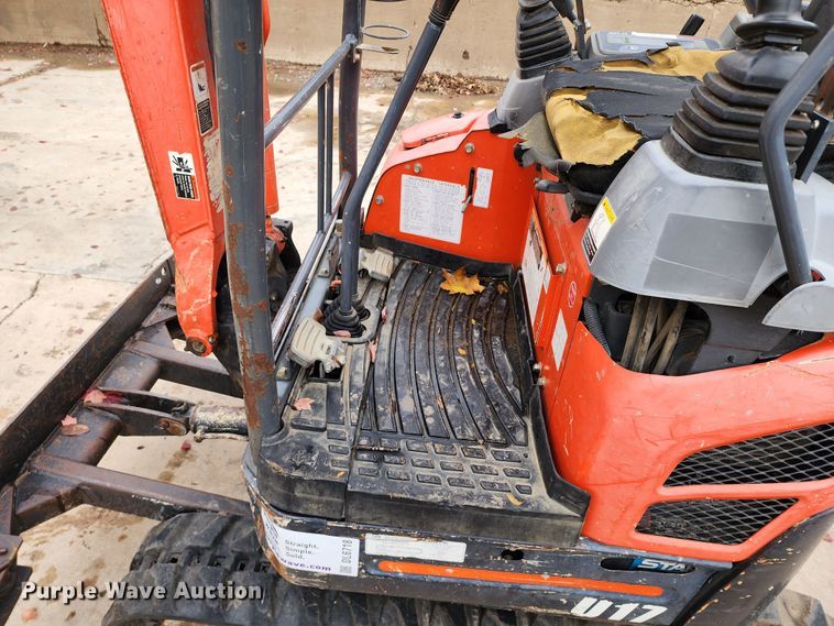 image for item DL6718 2014 Kubota U17  mini excavator