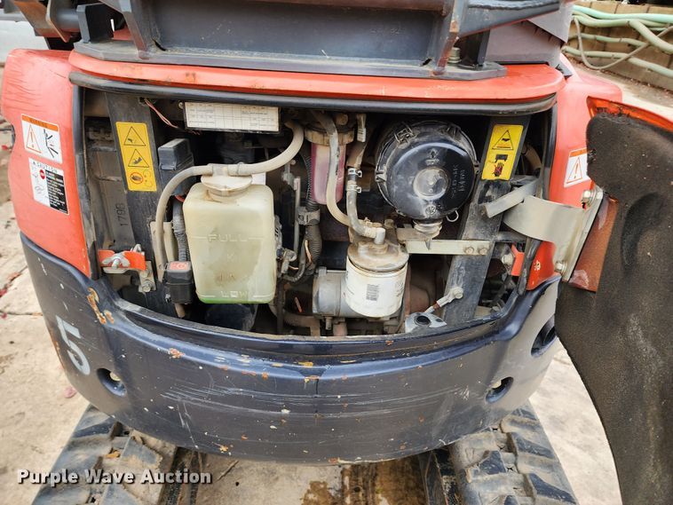 image for item DL6718 2014 Kubota U17  mini excavator