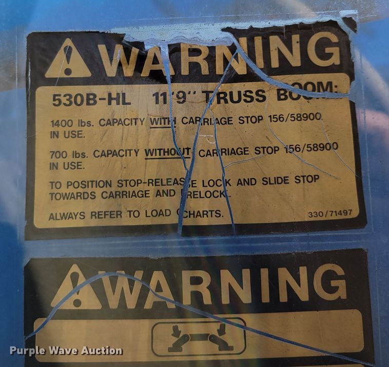 image for item DM8087 JCB 530 BHL  telehandler