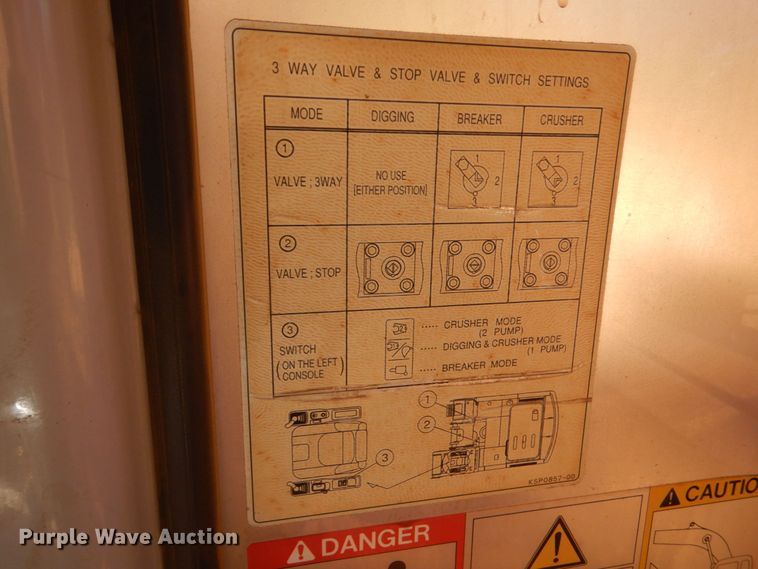 image for item DO1615 2003 Link Belt 460LX  excavator