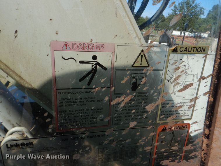 image for item DO1616 2004 Link Belt 225  excavator