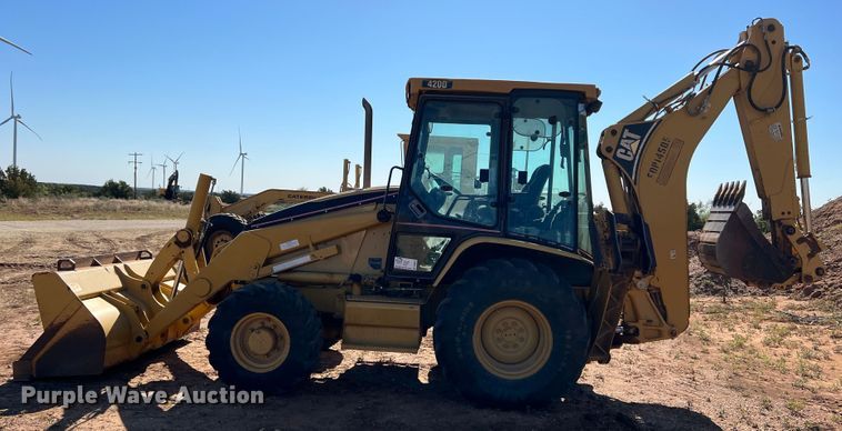 image for item DO8819 2003 Caterpillar 420D  backhoe