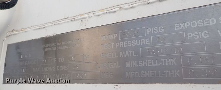 image for item DQ2938 2004 Cusco  tank trailer