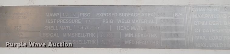 image for item DQ2938 2004 Cusco  tank trailer