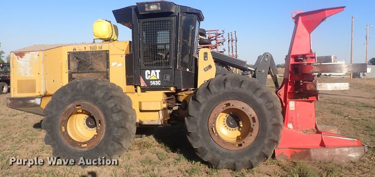 image for item DQ3022 2013 Caterpillar 563C  feller buncher