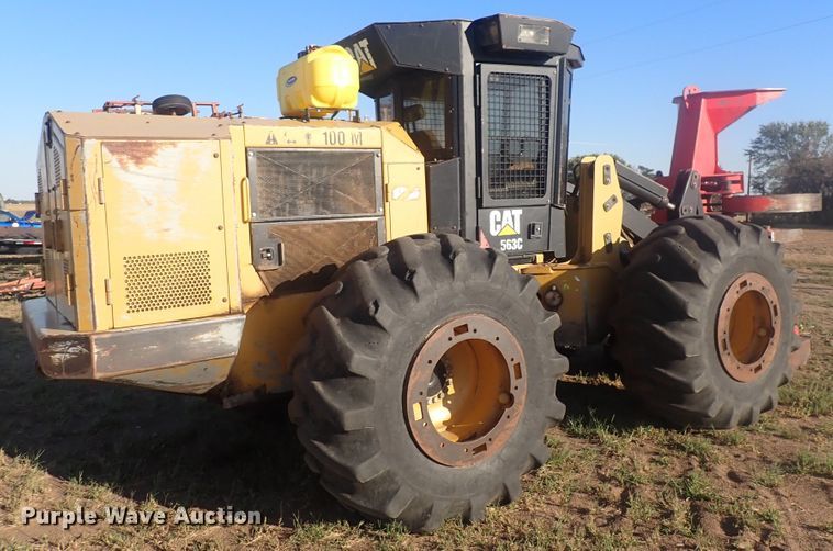 image for item DQ3022 2013 Caterpillar 563C  feller buncher