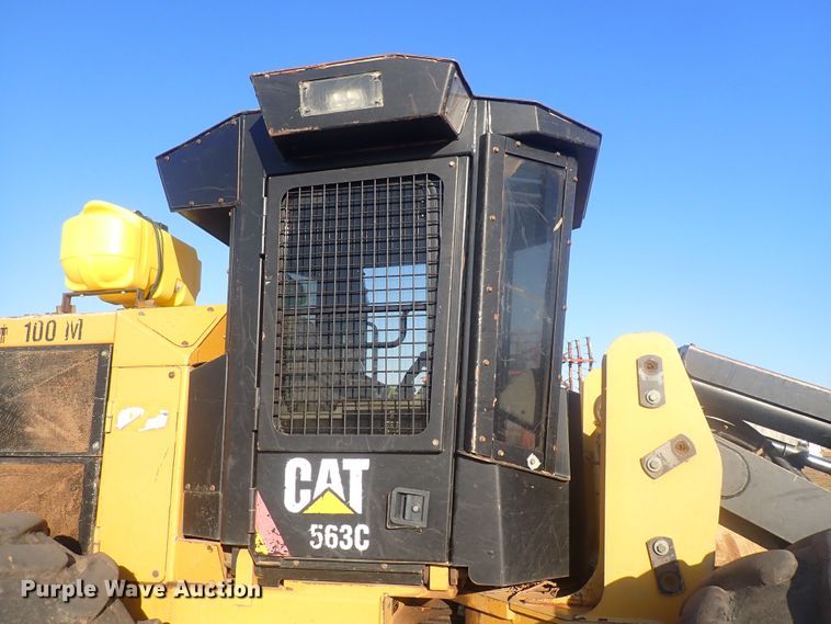 image for item DQ3022 2013 Caterpillar 563C  feller buncher