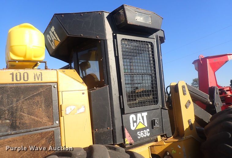 image for item DQ3022 2013 Caterpillar 563C  feller buncher