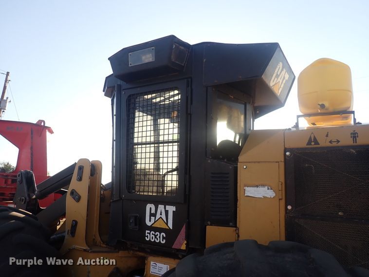 image for item DQ3022 2013 Caterpillar 563C  feller buncher