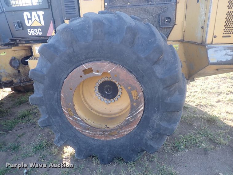 image for item DQ3022 2013 Caterpillar 563C  feller buncher