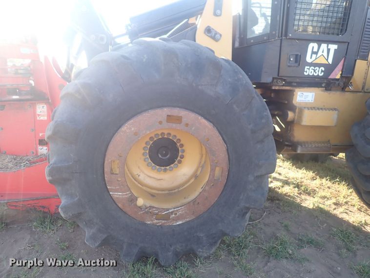 image for item DQ3022 2013 Caterpillar 563C  feller buncher