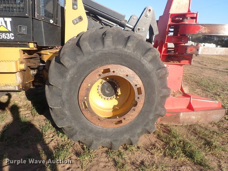 image for item DQ3022 2013 Caterpillar 563C  feller buncher