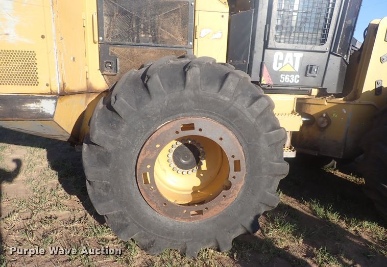 image for item DQ3022 2013 Caterpillar 563C  feller buncher
