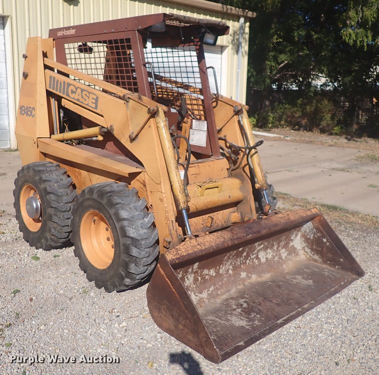 image for item DQ3026 1990 Case 1845C  skid steer loader