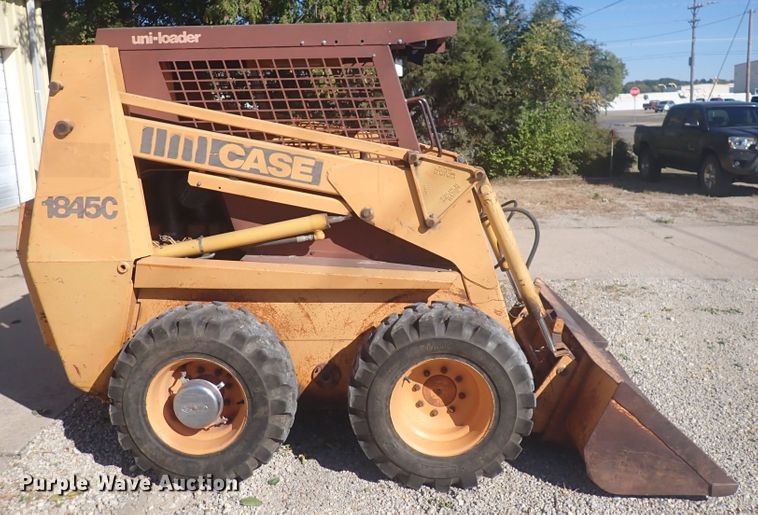 image for item DQ3026 1990 Case 1845C  skid steer loader