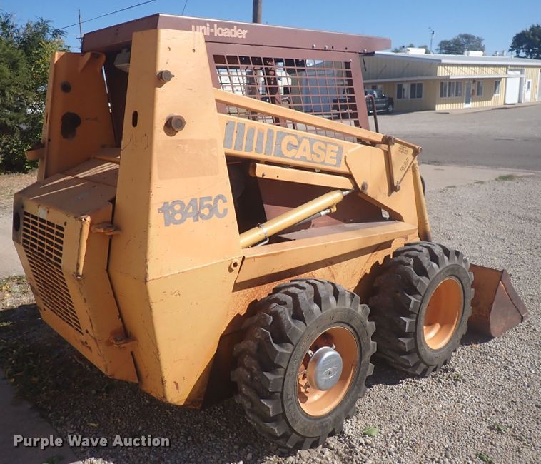 image for item DQ3026 1990 Case 1845C  skid steer loader