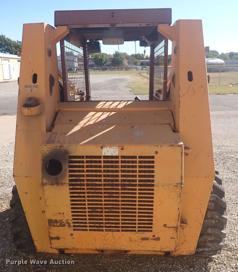 image for item DQ3026 1990 Case 1845C  skid steer loader