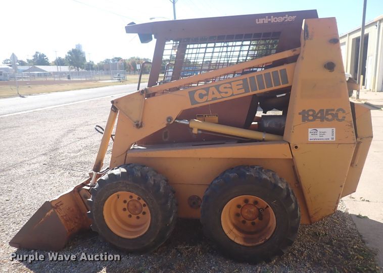 image for item DQ3026 1990 Case 1845C  skid steer loader