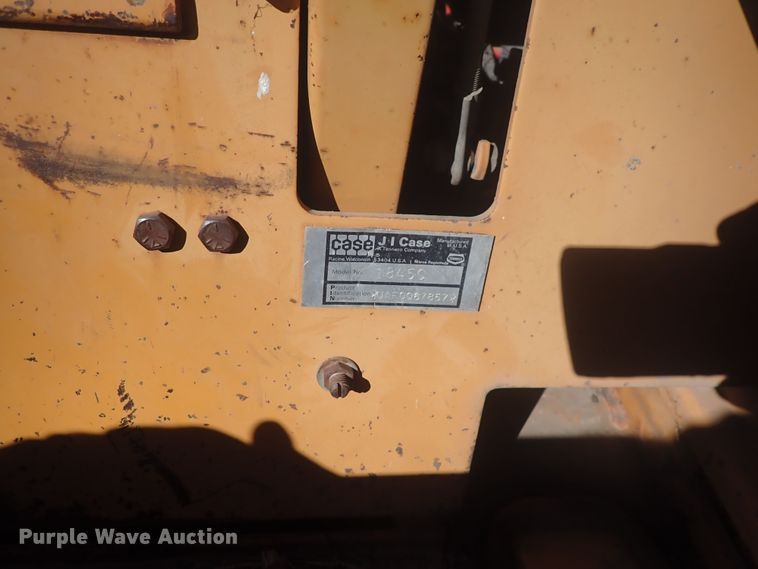 image for item DQ3026 1990 Case 1845C  skid steer loader